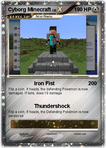Pokemon Cyborg Minecraft