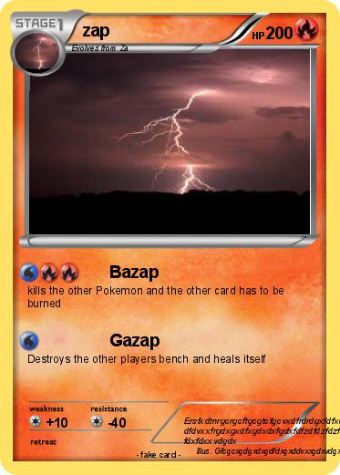 Pokemon zap