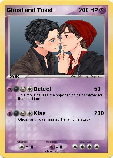 Pokemon Ghost and Toast