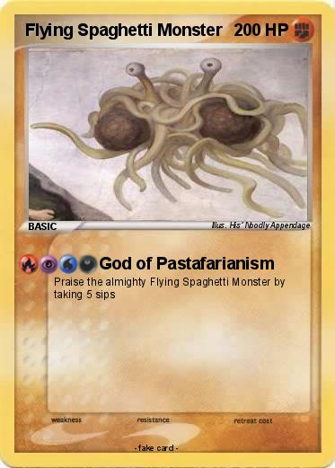Pokemon Flying Spaghetti Monster