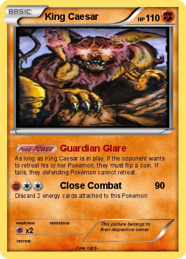 Pokemon King Caesar