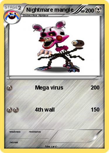 Pokemon Nightmare mangle