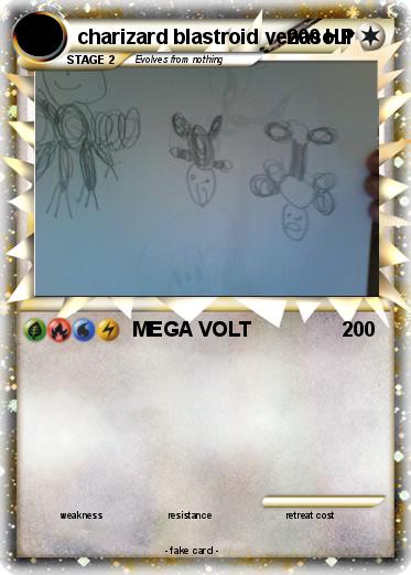 Pokemon charizard blastroid venasour