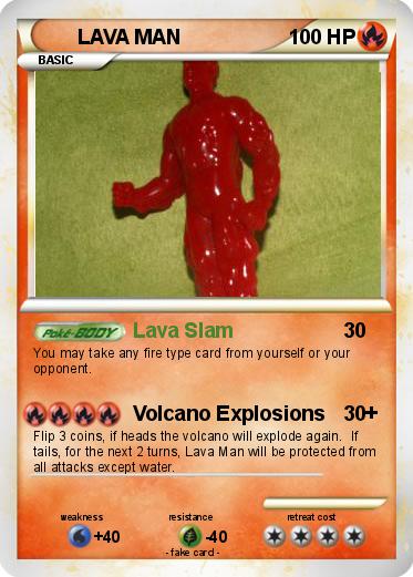 Pokemon LAVA MAN
