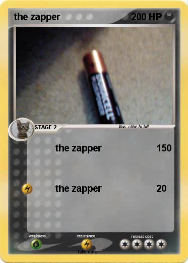 Pokemon the zapper