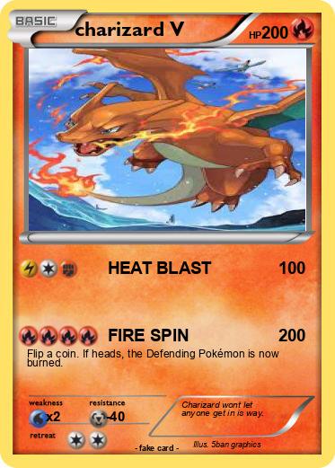 Pokemon charizard V