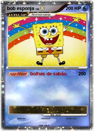 Pokemon bob esponja