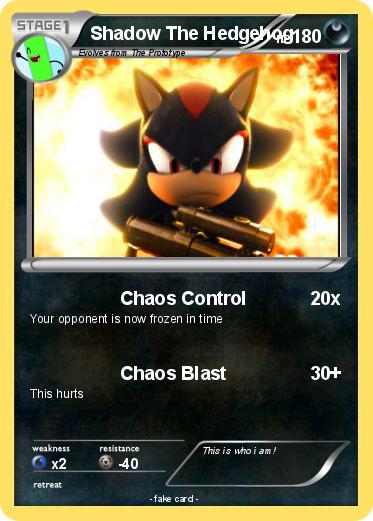 Pokemon Shadow The Hedgehog