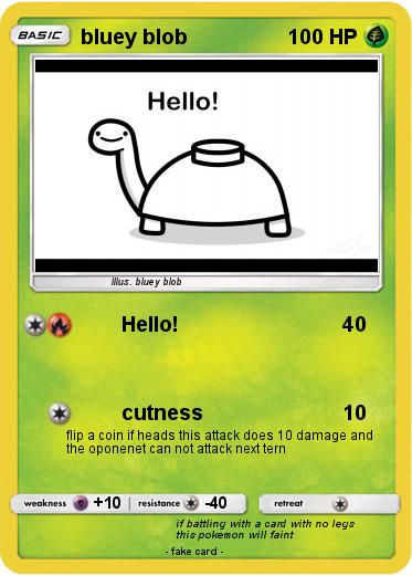 Pokemon bluey blob