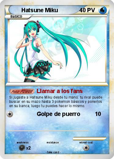 Pokemon Hatsune Miku