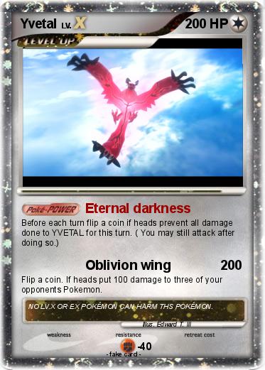 Pokemon Yvetal