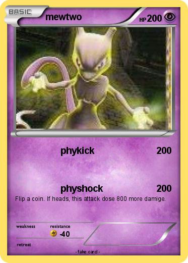 Pokemon mewtwo