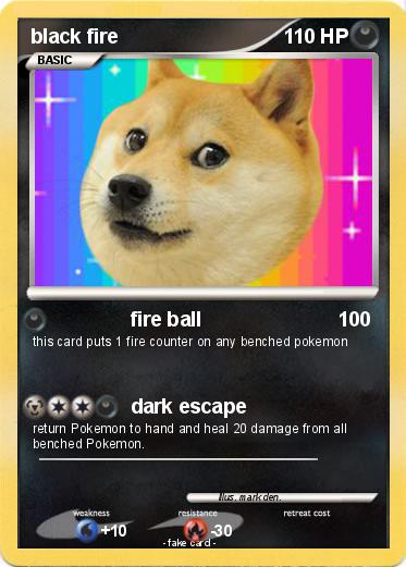 Pokemon black fire