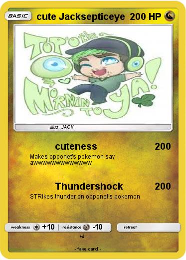Pokemon cute Jacksepticeye