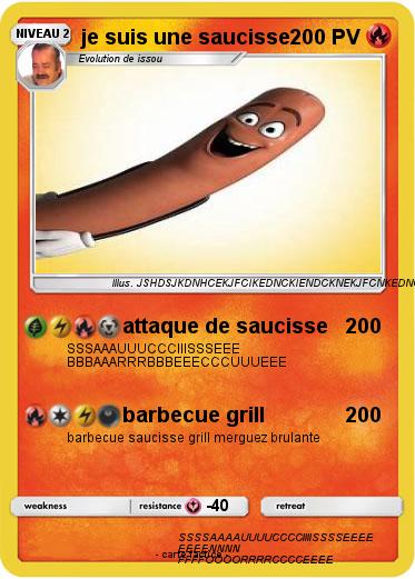 Pokemon je suis une saucisse