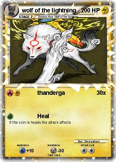 Pokemon wolf of the lightning