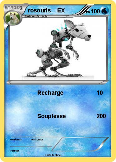 Pokemon rosouris    EX