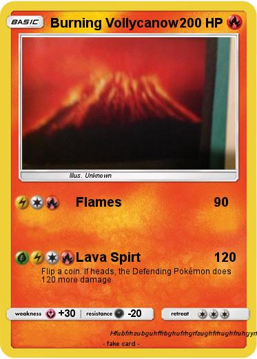 Pokemon Burning Vollycanow