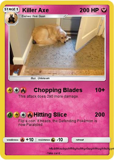 Pokemon Killer Axe