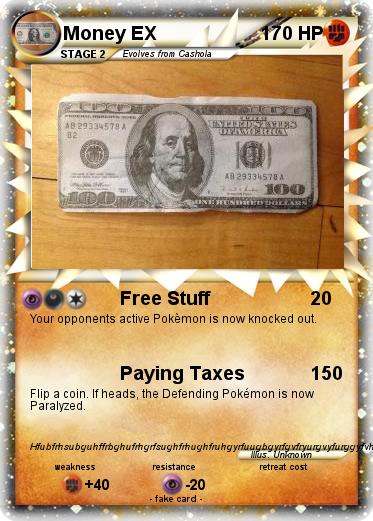 Pokemon Money EX