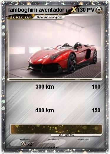 Pokemon lamboghini aventador
