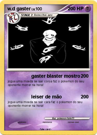 Pokemon w.d gaster
