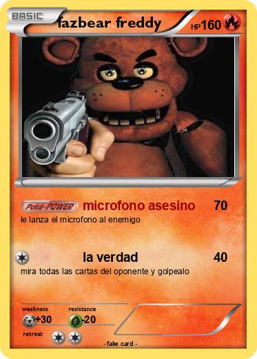 Pokemon fazbear freddy