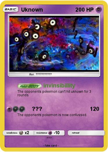 Pokemon Uknown