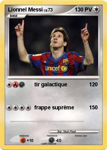 Pokemon Lionnel Messi