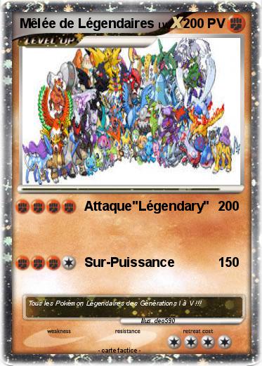 Pokemon Mêlée de Légendaires