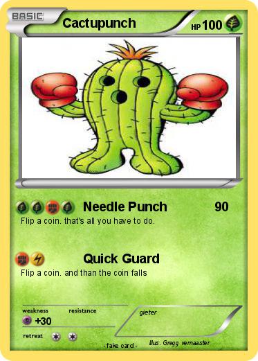 Pokemon Cactupunch