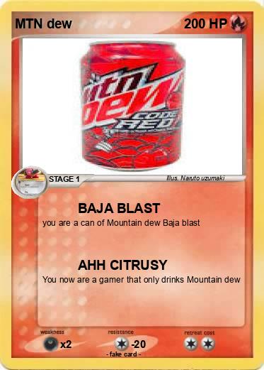 Pokemon MTN dew