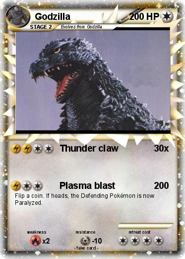 Pokemon Godzilla