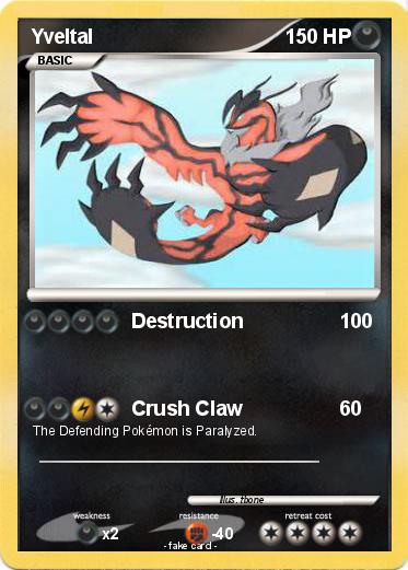 Pokemon Yveltal