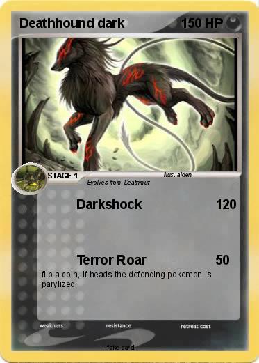 Pokemon Deathhound dark