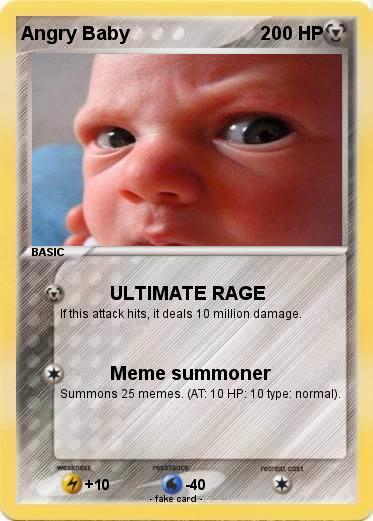 Pokemon Angry Baby