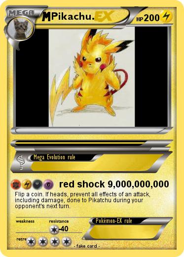 Pokemon Pikachu.