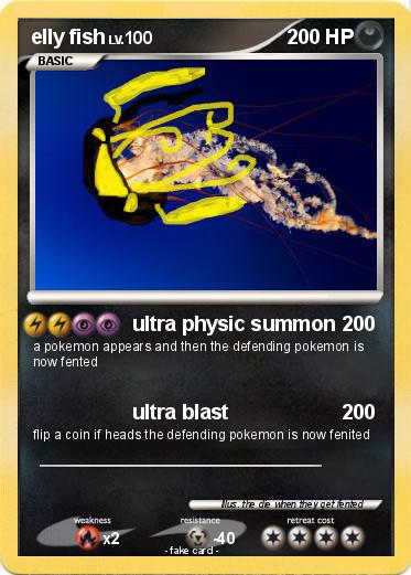 Pokemon elly fish