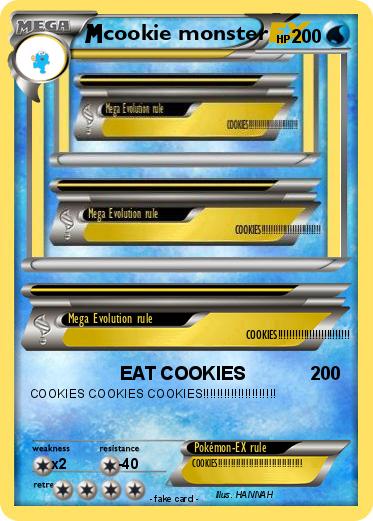 Pokemon cookie monster