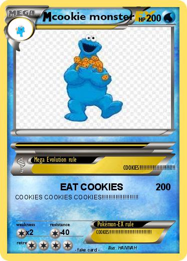 Pokemon cookie monster