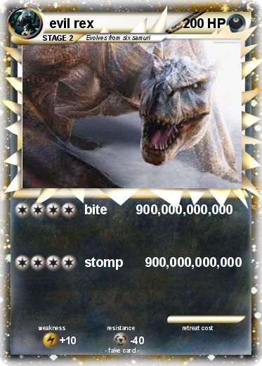 Pokemon evil rex