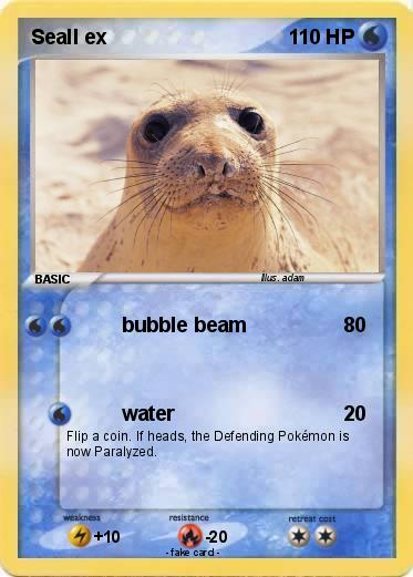 Pokemon Seall ex