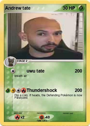Pokemon Andrew tate