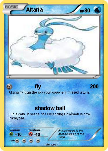 Pokemon Altaria