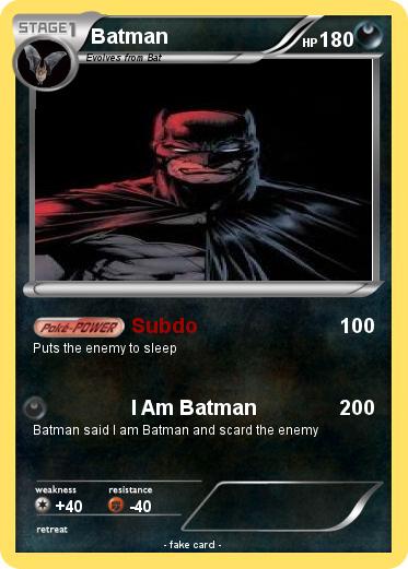 Pokemon Batman