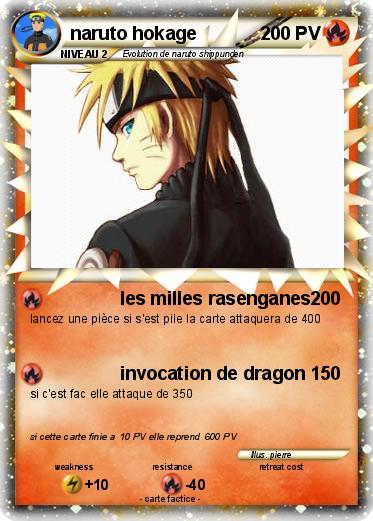 Pokemon naruto hokage