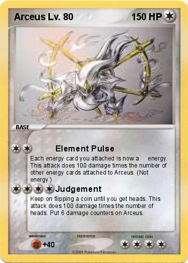Pokemon Arceus Lv. 80