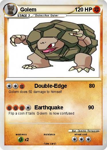 Pokemon Golem