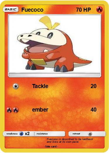 Pokemon Fuecoco