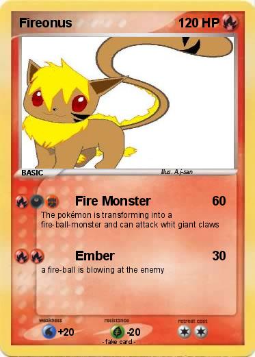 Pokemon Fireonus